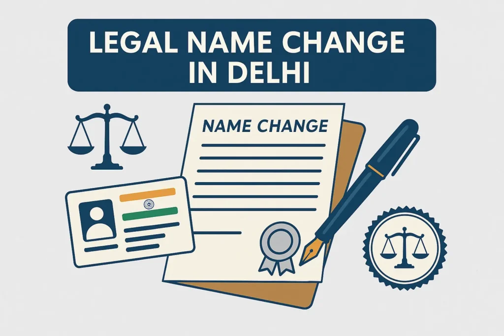Legal Name Change in Delhi