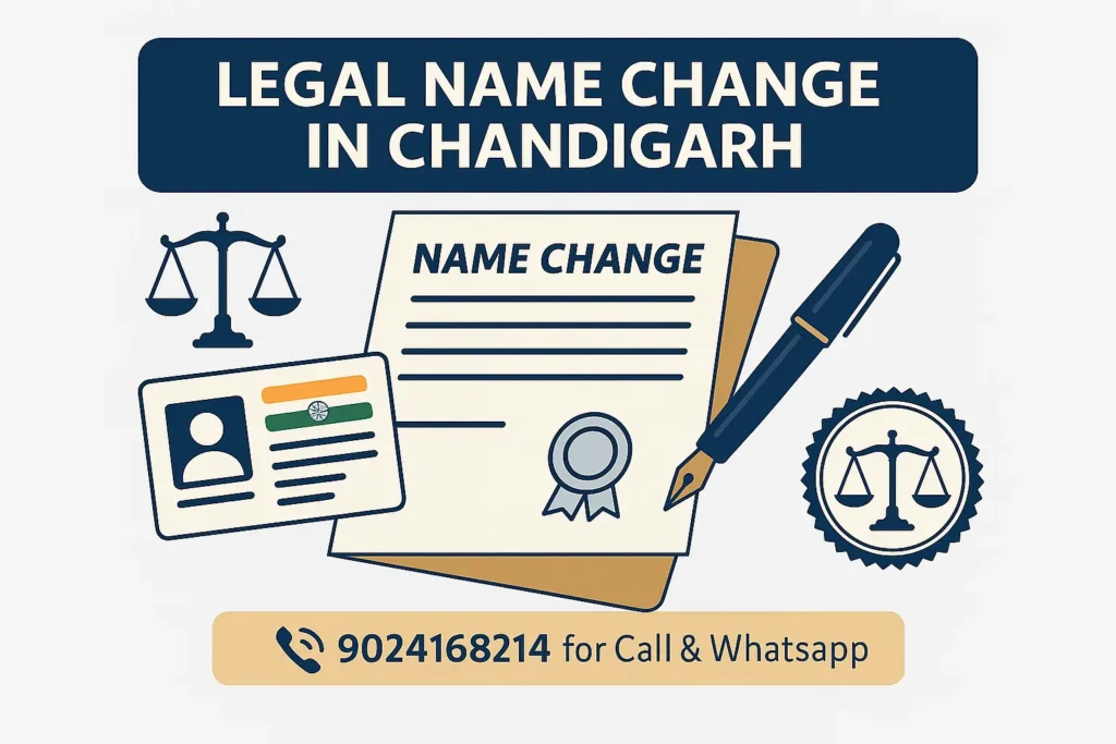 gazette name change in chandigarh
