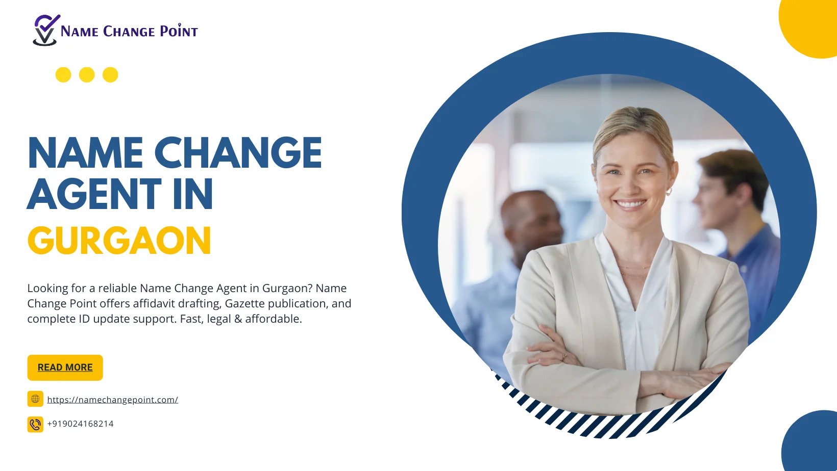 Best & Top Name Change Agent in Gurgaon | No. 1 Name Change Point
