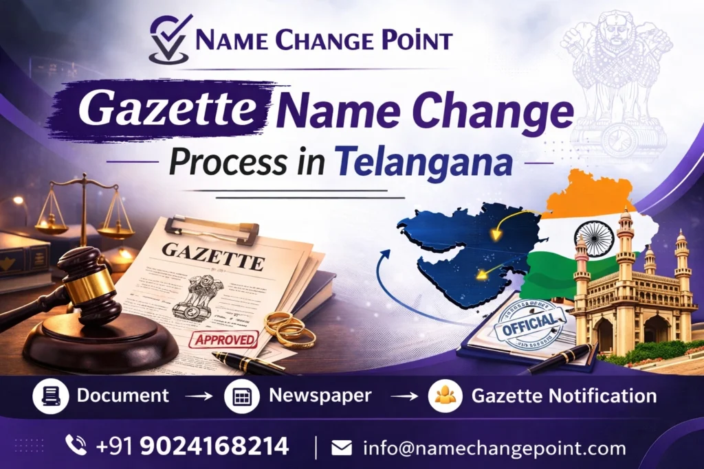 Gazette Name Change in Telangana
