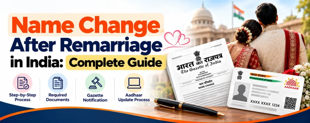 Name Change After Remarriage in India: Complete Guide